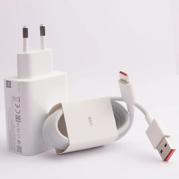 Комплект зарядки Xiaomi 33W xiaomi-33w фото